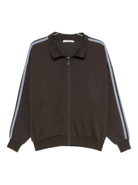 6397 stripe-detail zip-up jacket