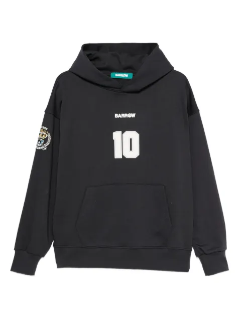 BARROW number-printed hoodie