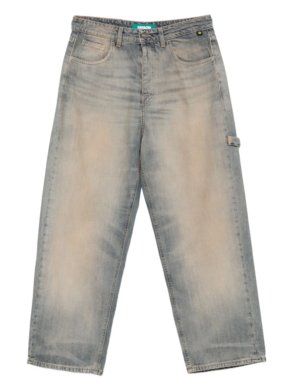 BARROW faded denim jeans | Blue | Image 1