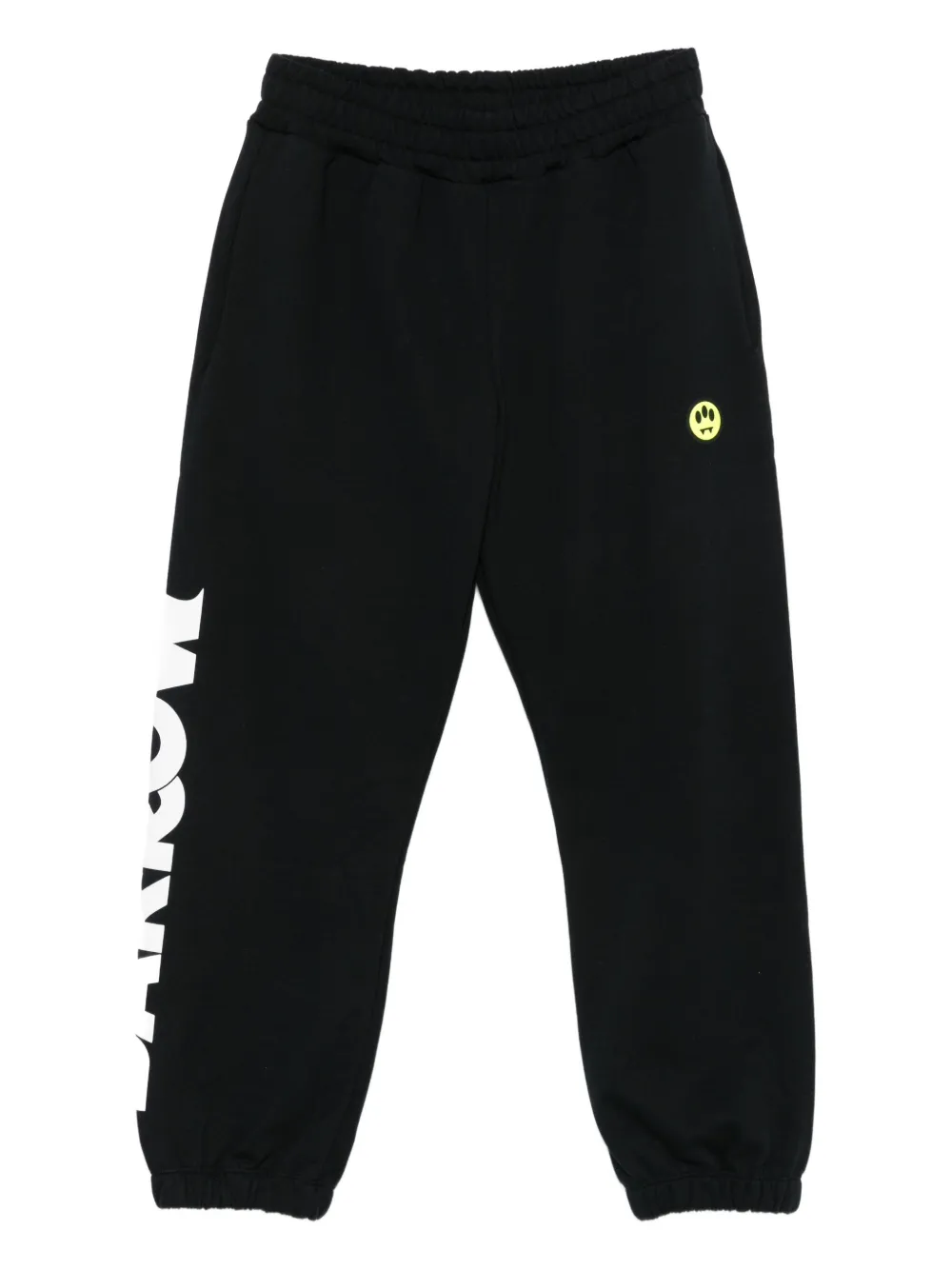 BARROW logo-print cuffed joggers | Black | Image 1