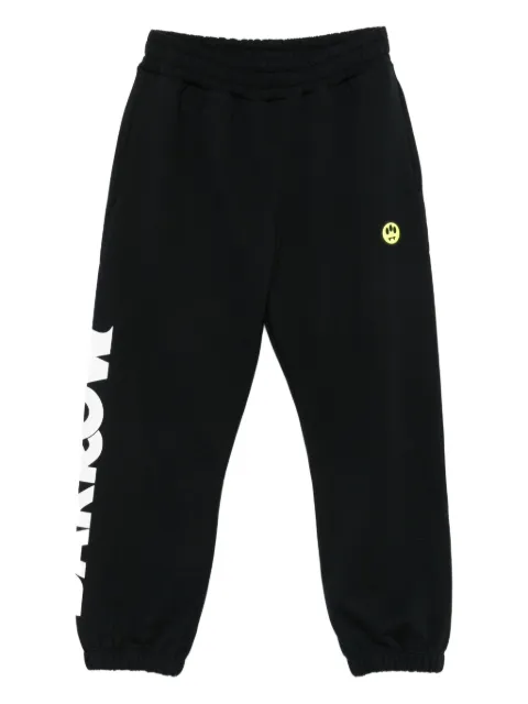 BARROW logo-print cuffed joggers