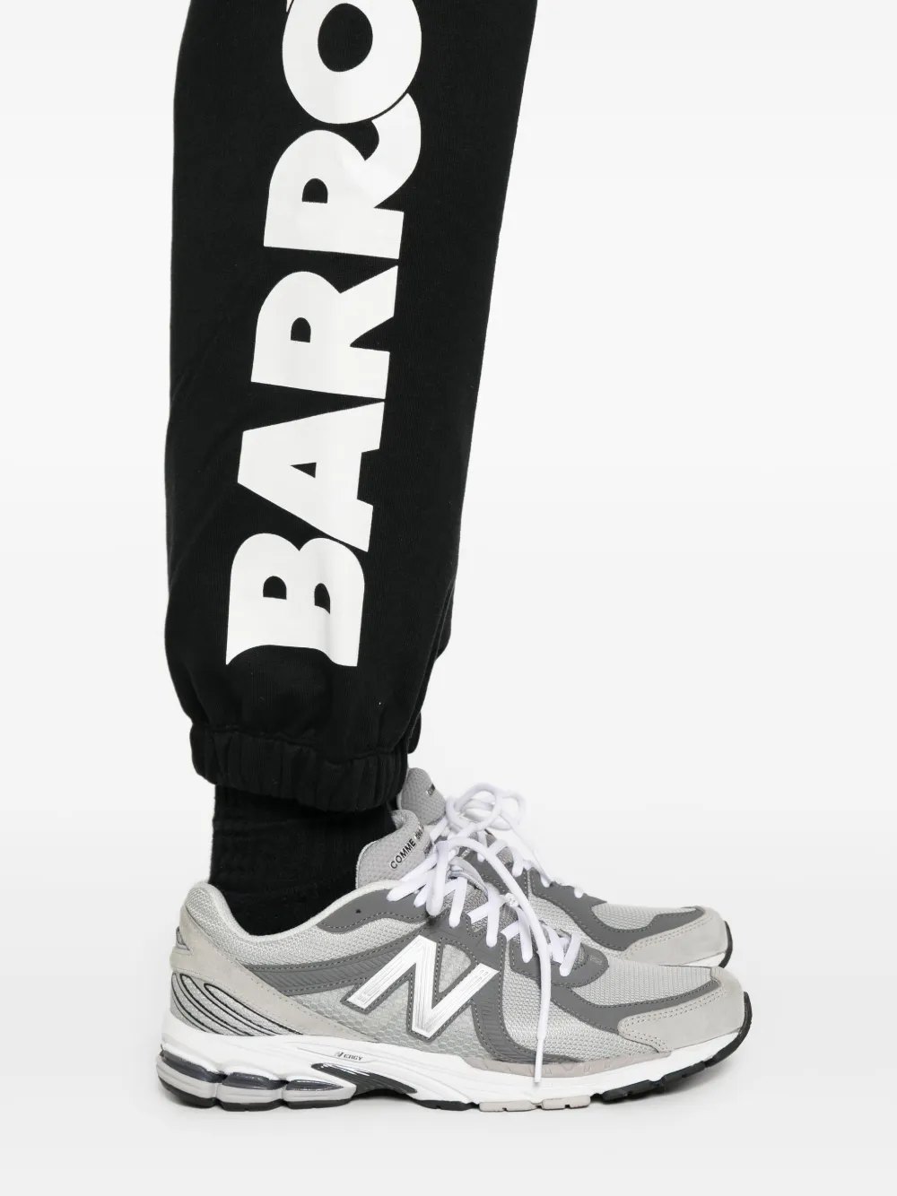 BARROW Joggingbroek met logoprint Zwart