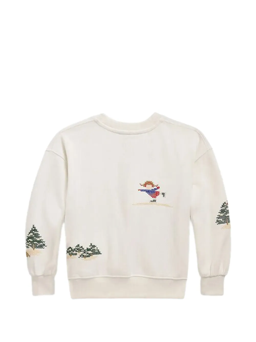 POLO RALPH LAUREN KIDS Sweater met ronde hals Beige