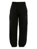 Molo elasticated-cuffs casual trousers - Black