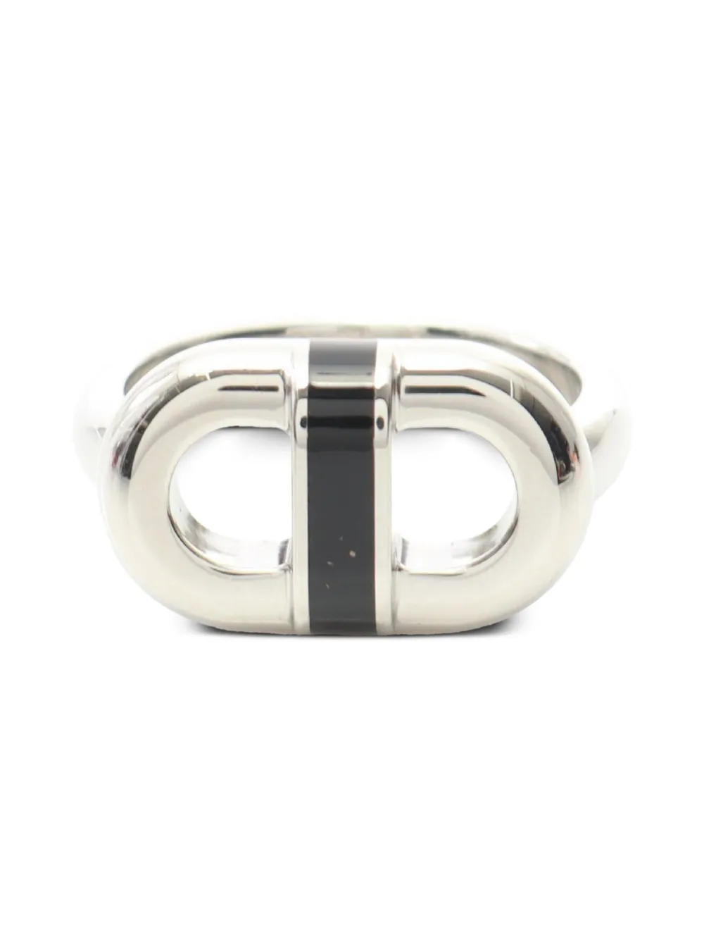 Hermès Pre-Owned 2010s Mailon Chaîne d'Ancre ring | Grey | Image 1