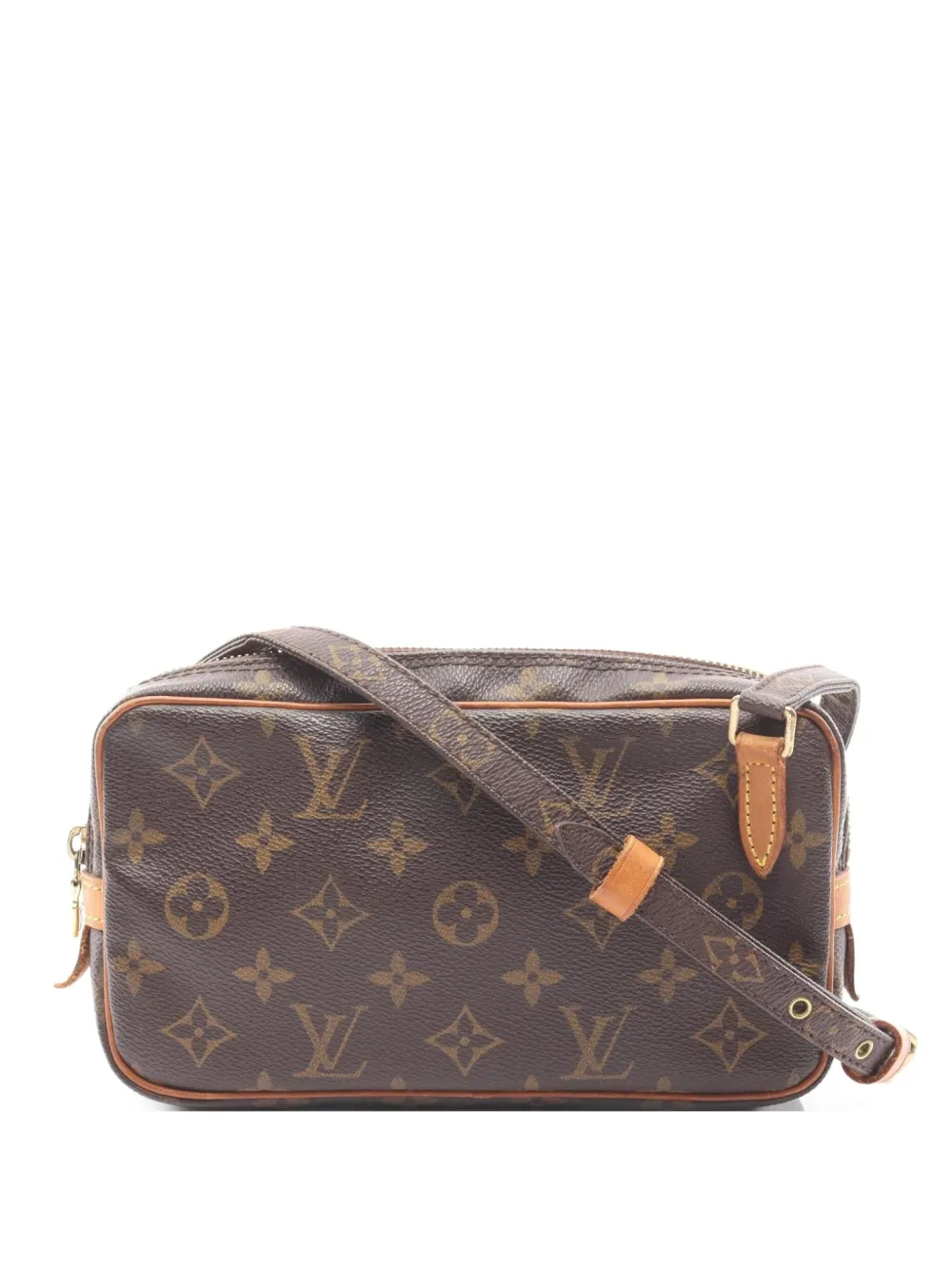 Louis Vuitton Pre-Owned 2002 モノグラム ショルダーバッグ - ブラウン Louis Vuitton Pre-Owned 2002 モノグラム ショルダーバッグ - ブラウン