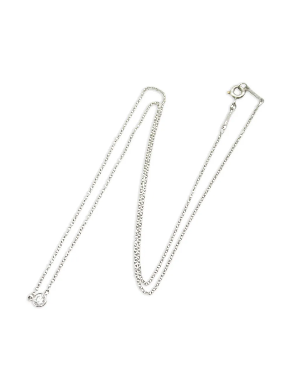 Tiffany & Co. Pre-Owned 2010s By the Yard necklace | Silver | Image 1