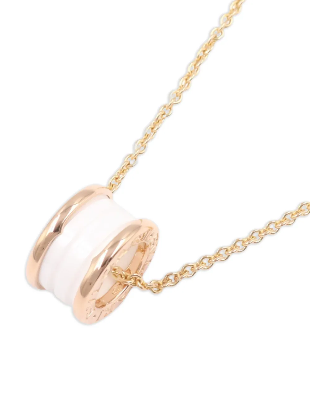 Bvlgari Pre-Owned 2010s 18K rose gold B.zero1 necklace | Image 2