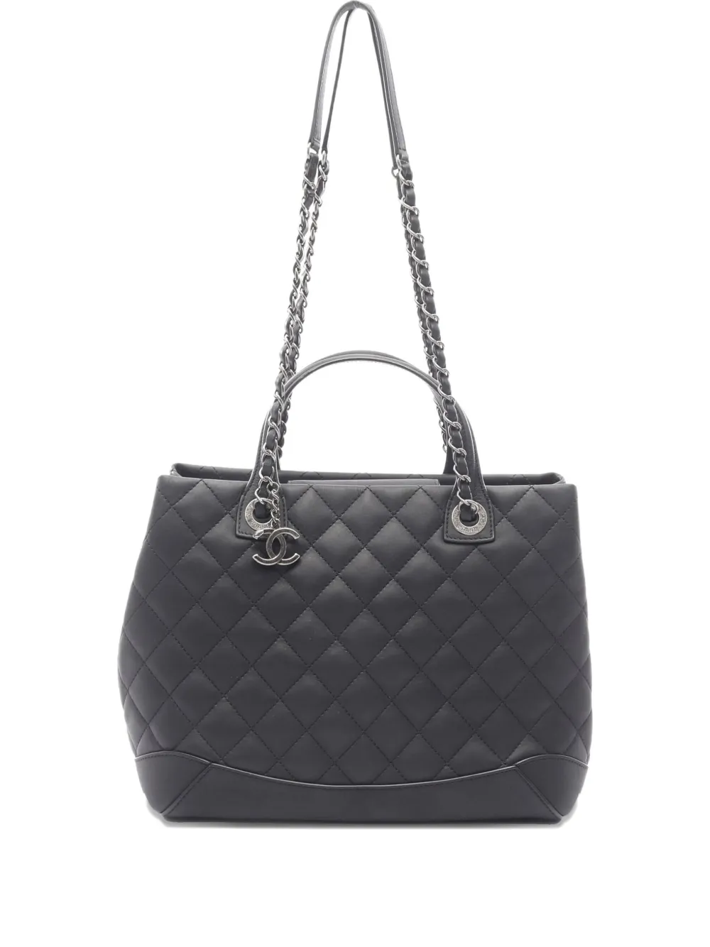 CHANEL Pre-Owned 2016-2017 マトラッセ ショルダーバッグ - ブラック CHANEL Pre-Owned 2016-2017 マトラッセ ショルダーバッグ - ブラック