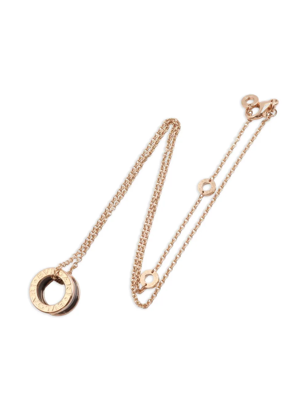 Bvlgari Pre-Owned 2010s 18K rose gold B-zero1 necklace | Gold | Image 1
