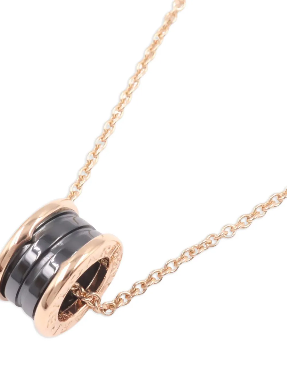 Bvlgari Pre-Owned 2010s 18K rose gold B-zero1 necklace | Image 2