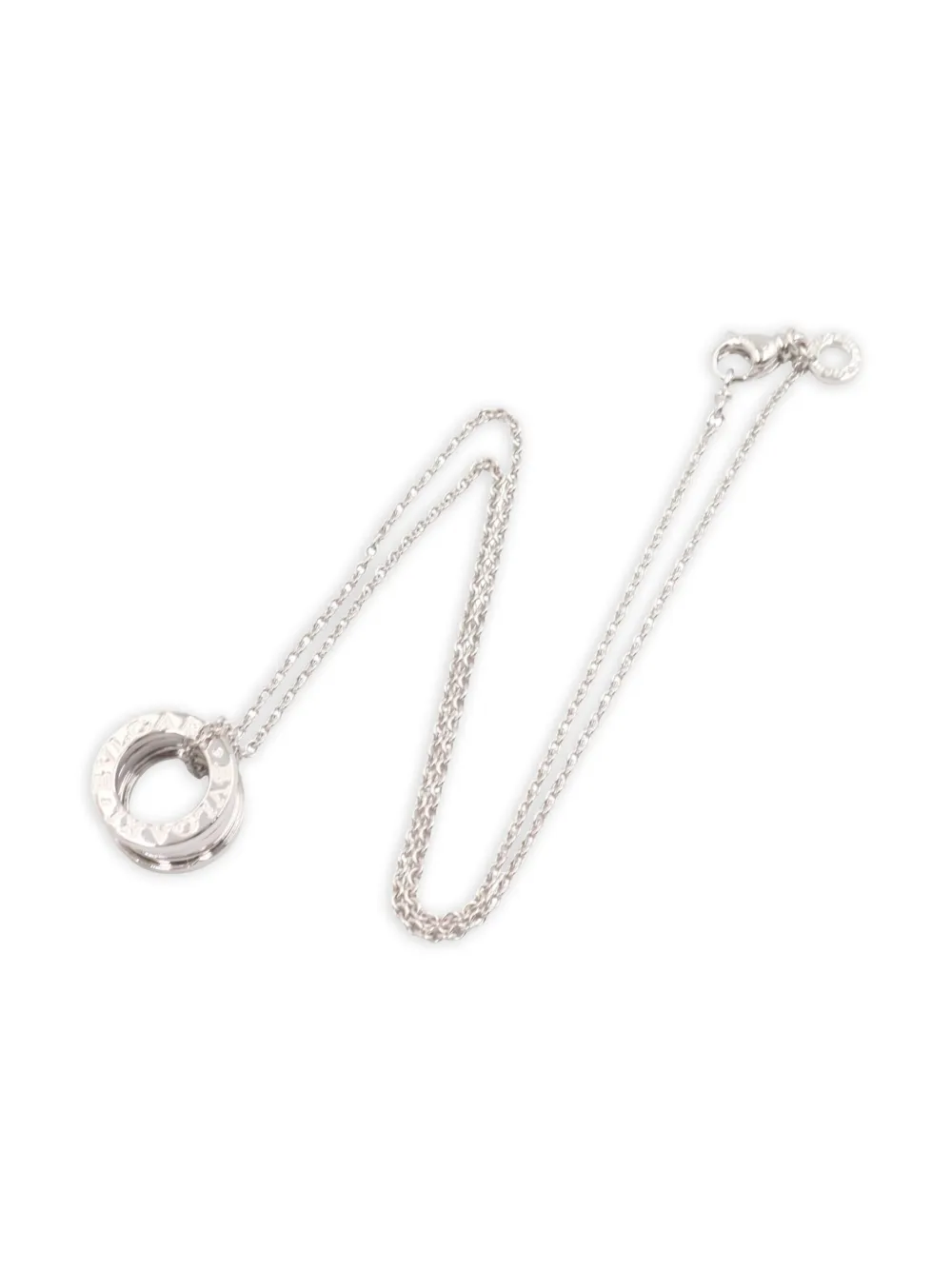 Bvlgari Pre-Owned 2010 18kt white gold B-zero1 necklace | Silver | Image 1