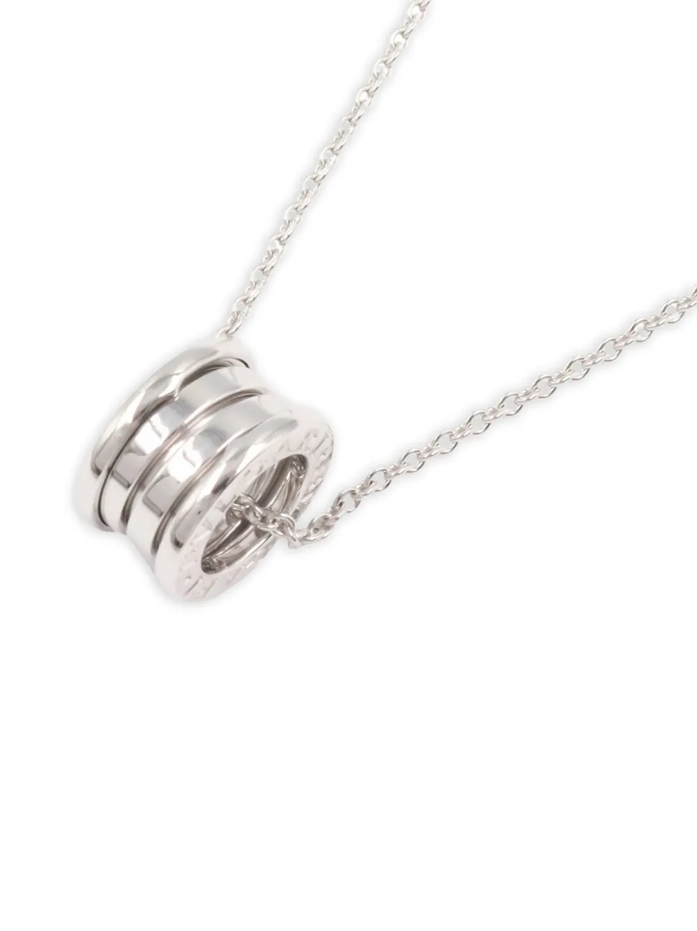 Bvlgari Pre-Owned 2010 18kt white gold B-zero1 necklace | Pre-Owned | Image 2