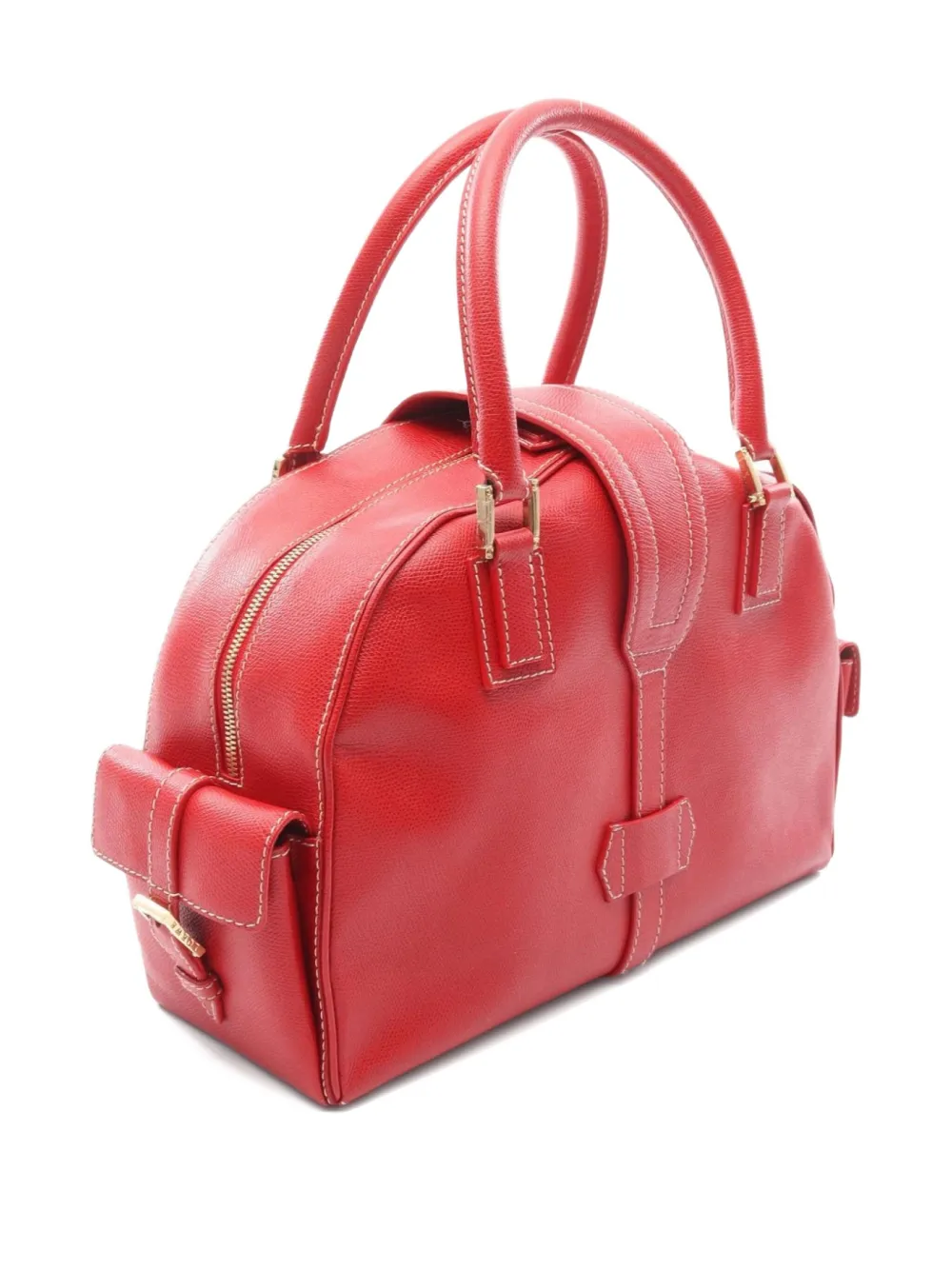 Loewe Pre-Owned 2010s leather Traveler bowling handbag | Pre-Owned | Image 2