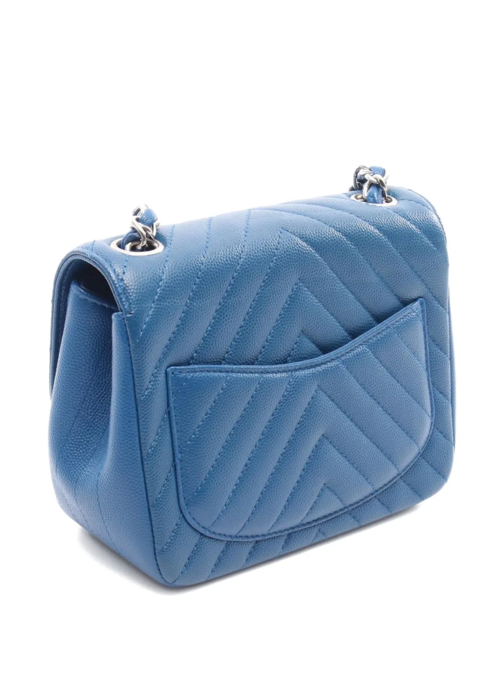 CHANEL Pre-Owned 2017-2018 Chevron V-stitch chain shoulder bag | Pre-Owned | Image 2