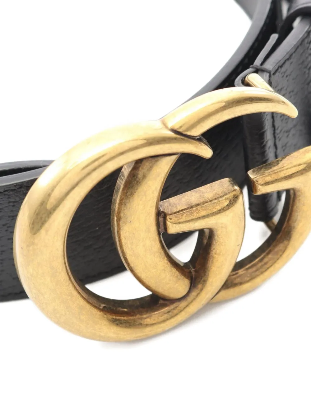 Gucci Pre-Owned 2010s GG Marmont buckle belt | Image 2