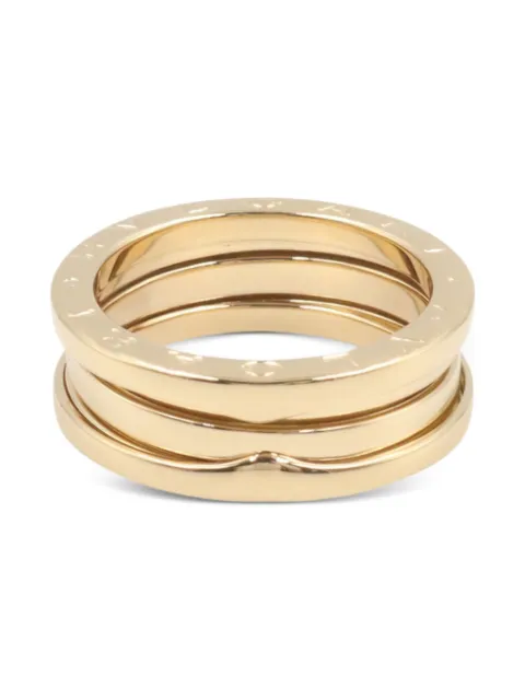 Bvlgari Pre-Owned 10s 18K yellow gold B-zero1 ring