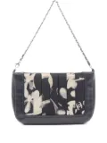 CHANEL Pre-Owned 2004-2005 Coco-mark pleated handbag - Black