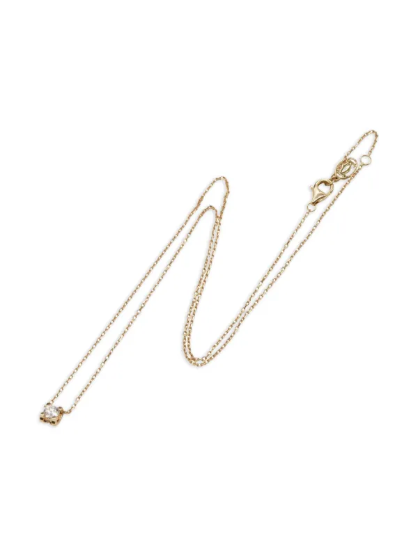 Cartier 2010s C ドゥ カルティエ ダイヤモンド ネックレス 18K