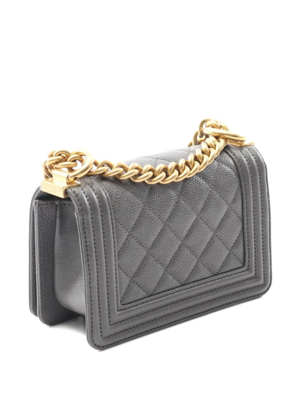CHANEL Pre-Owned 2021 Boy Chanel mini shoulder bag | Pre-Owned | Image 2