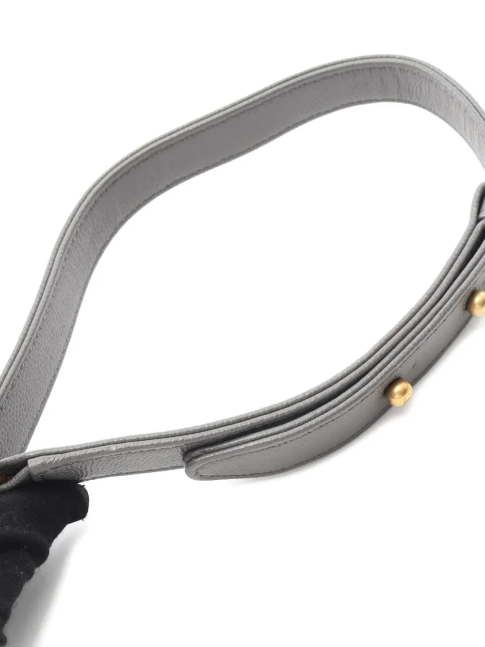 Pre-owned Chanel 2021 Boy  Mini Shoulder Bag In Gray