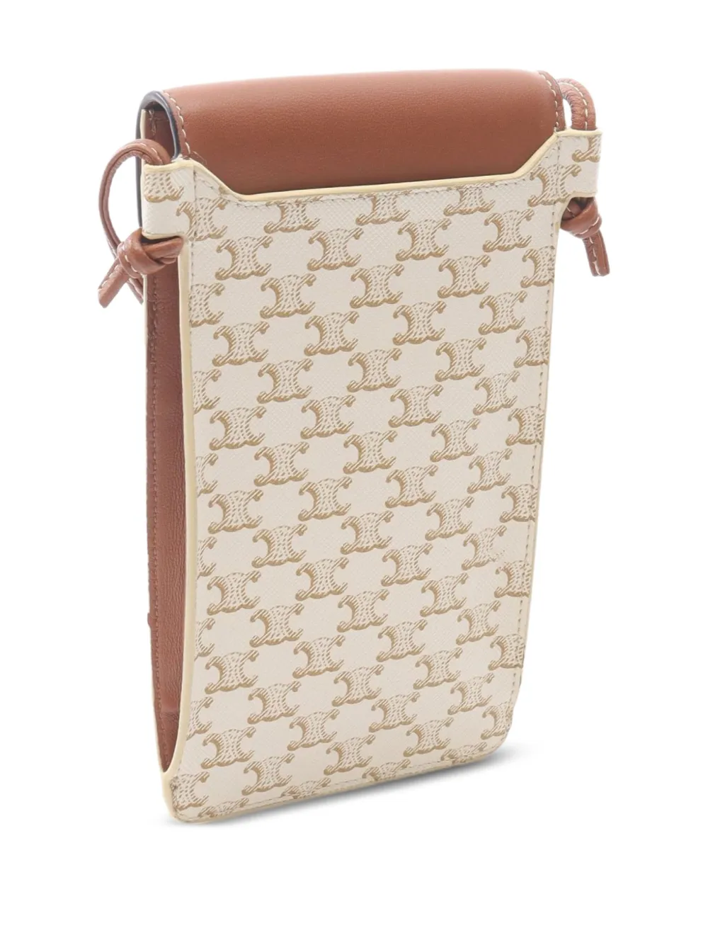 Celine Pre-Owned 2000s Triomphe-pattern phone pouch | Accessories | Image 2