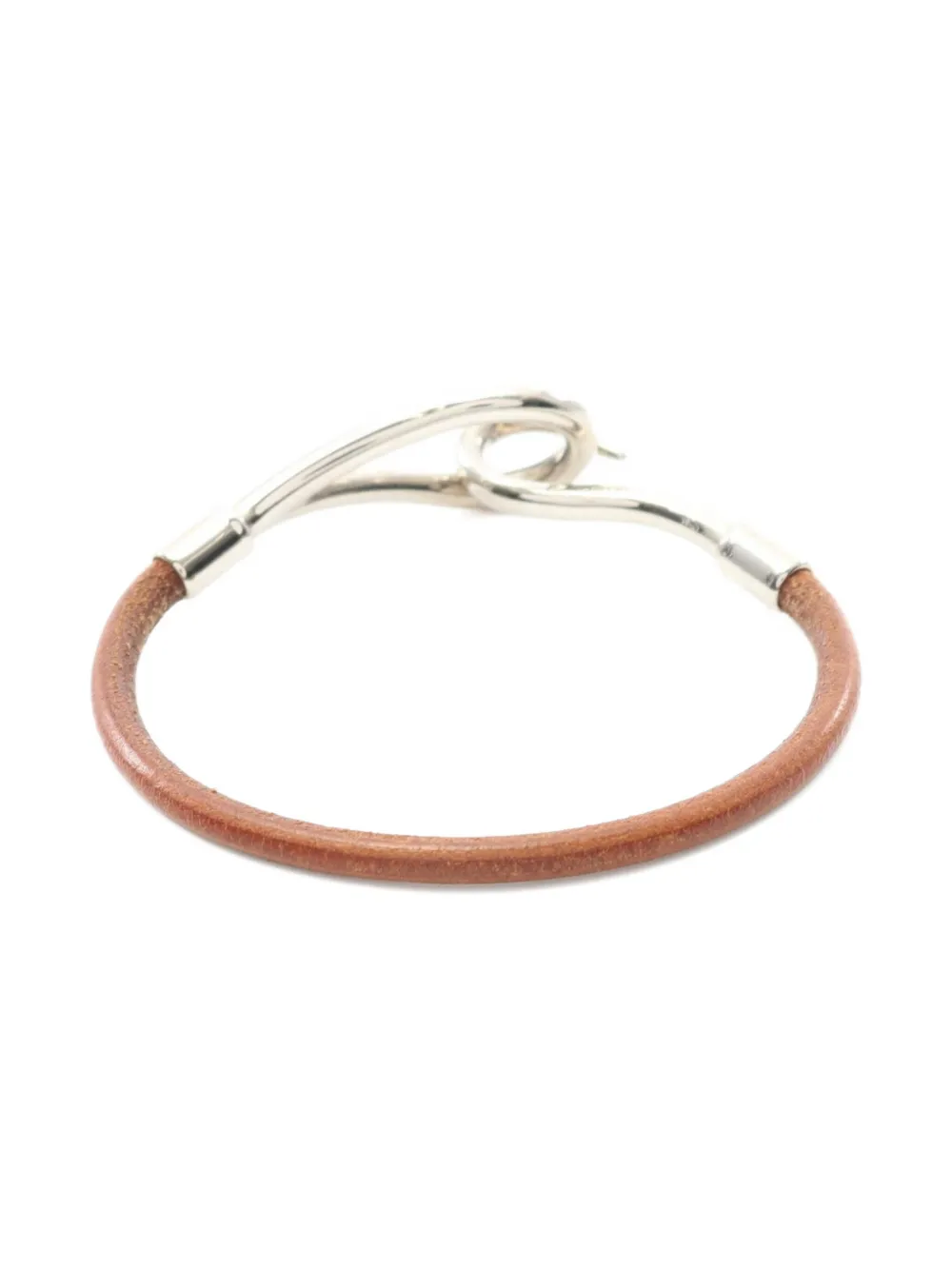 Hermès Pre-Owned 2000s leather hook bracelet | Image 2