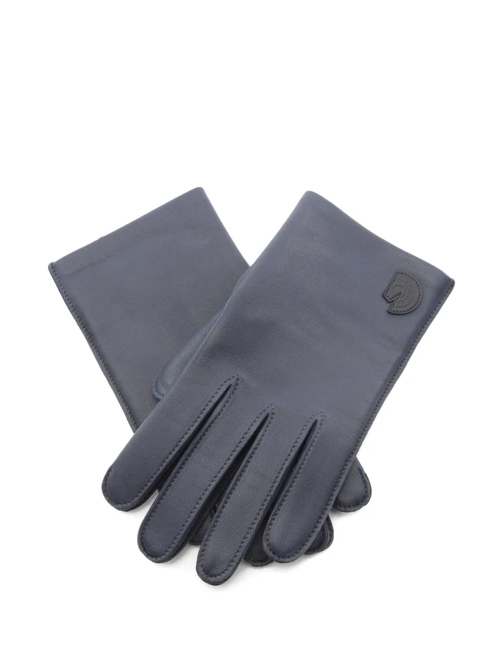 Hermès Pre-Owned 2010s leather gloves | Blue | Image 1