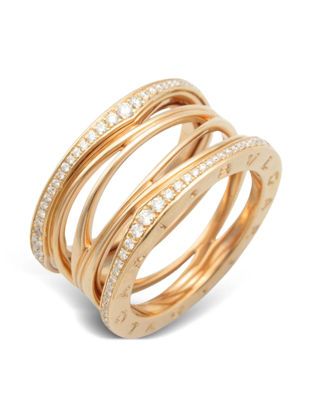 Bvlgari Pre-Owned 2010s 18K rose gold B-zero1 ring | Image 2