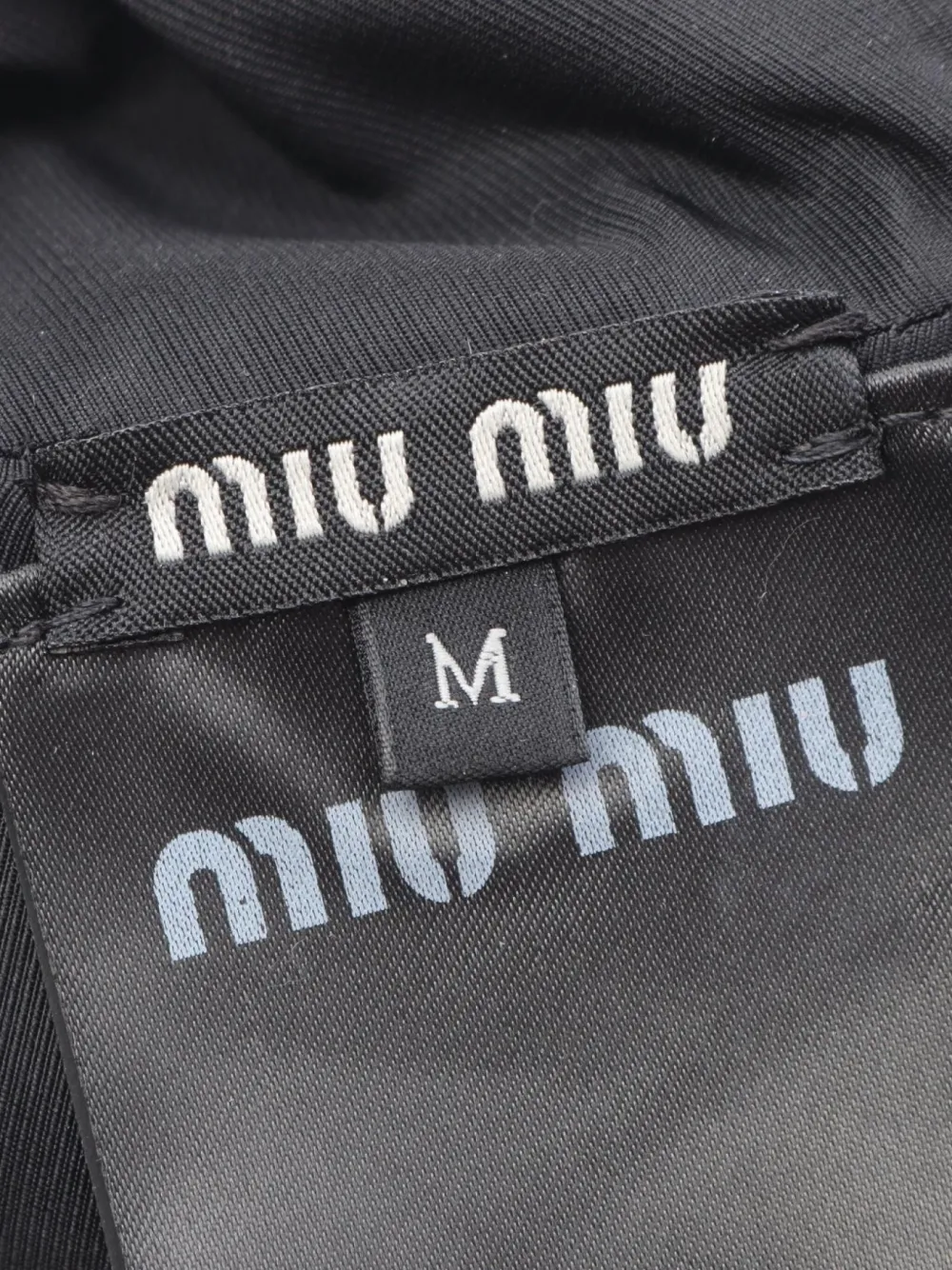 Pre-owned Miu Miu 2010s Schiele Logo Bucket Hat In Black