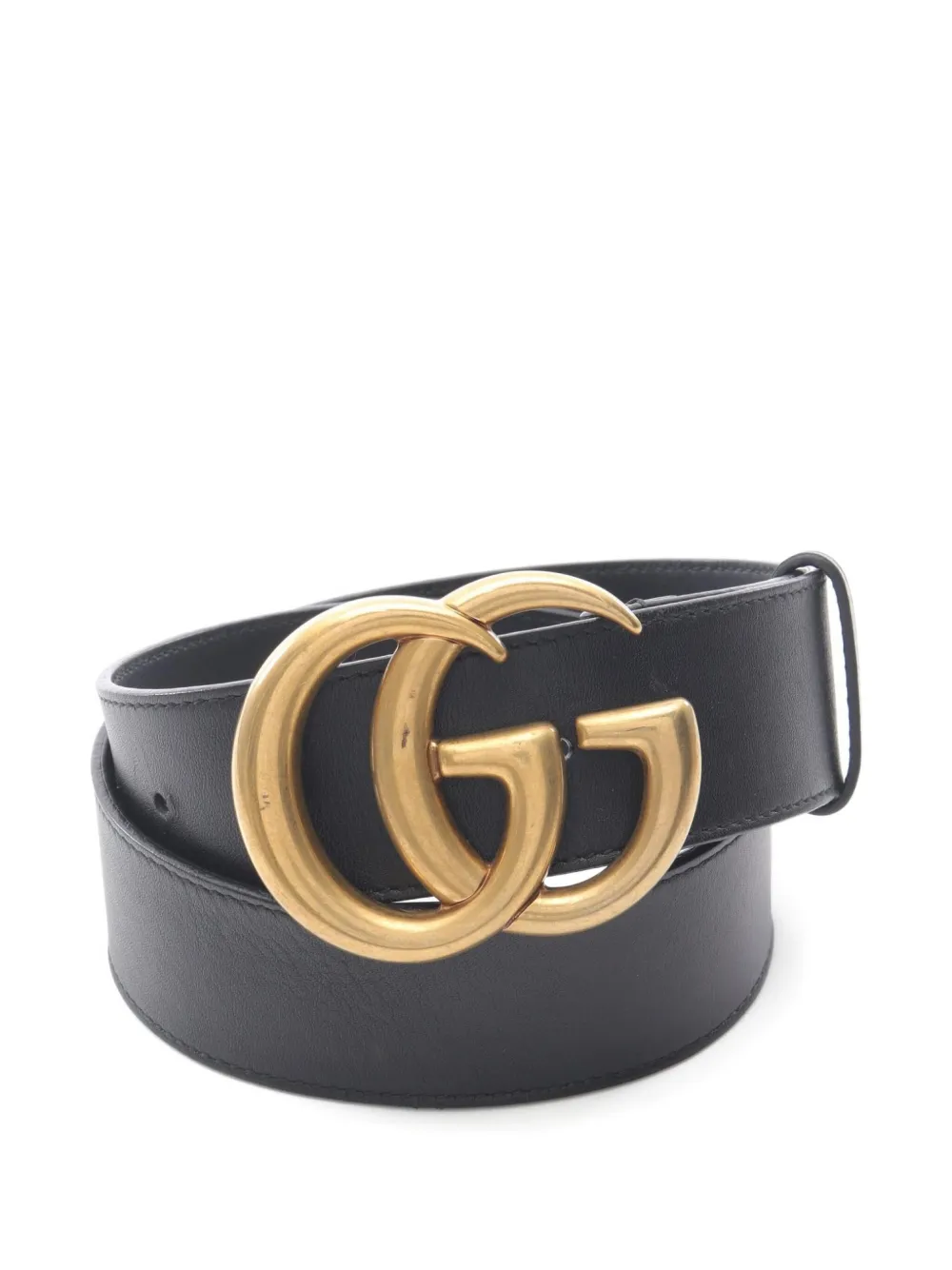 Gucci Pre-Owned 2010s GG Marmont Gürtel | Schwarz | Image 1