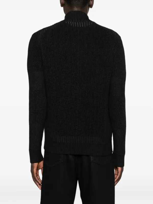 KENZO カーディガン ブラック Kenzo ジップアップ カーディガン | ブラック | FARFETCH JP