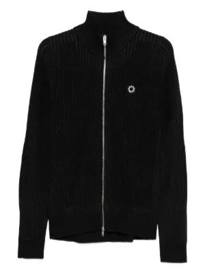 Jil Sander ジップアップ カーディガン | ブラック | FARFETCH JP