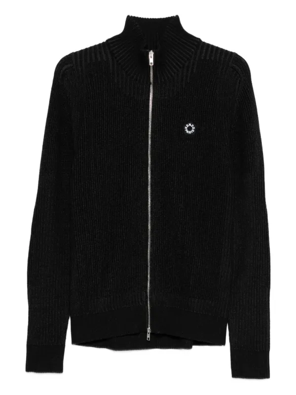 KENZO カーディガン ブラック Kenzo ジップアップ カーディガン | ブラック | FARFETCH JP
