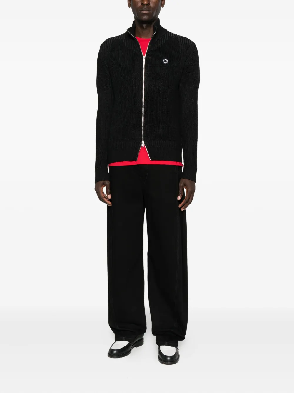 Kenzo ribbed zip-up cardigan | Cardigans | Image 2