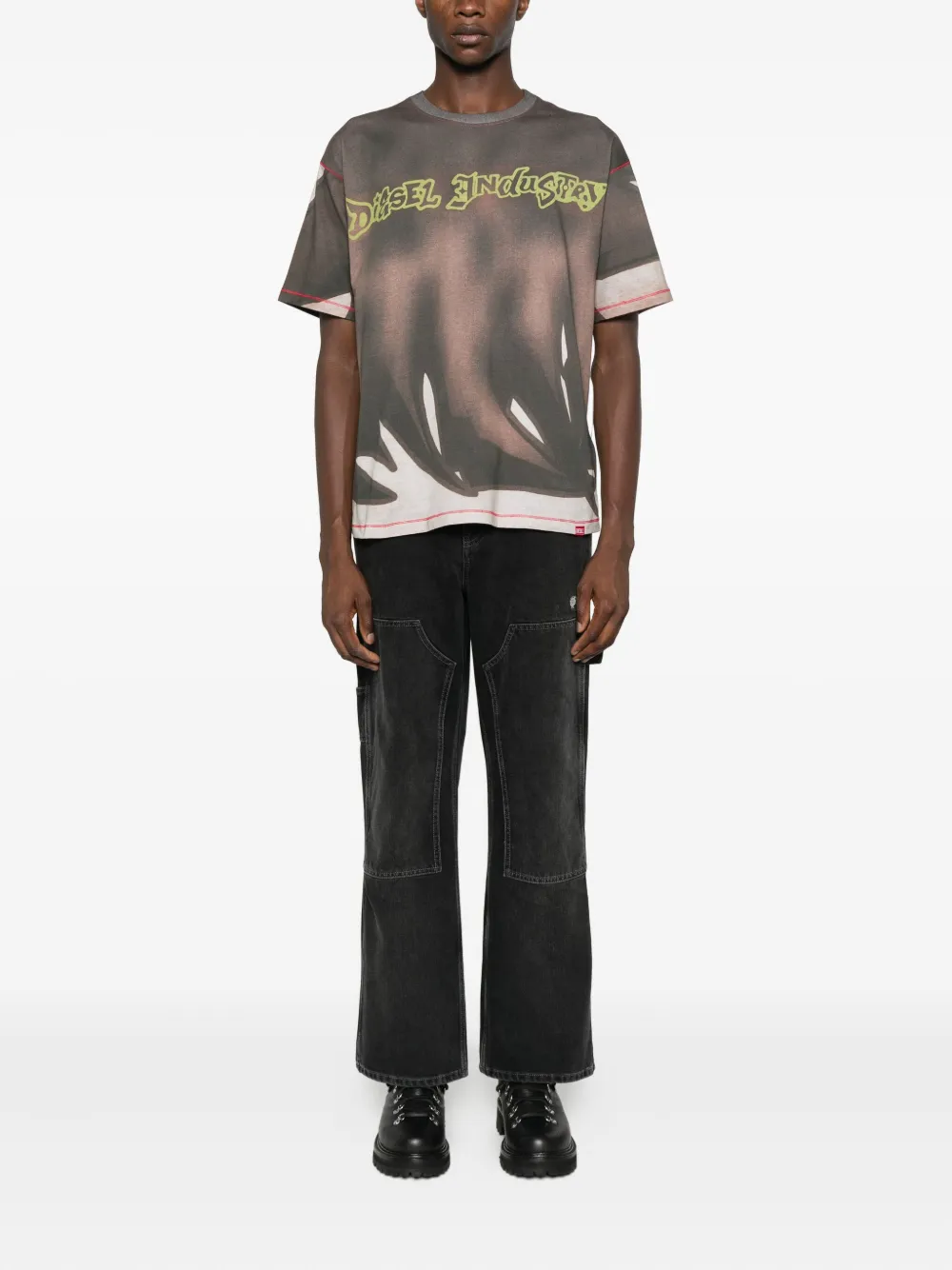Diesel playera con estampado abstracto | Playeras | Image 2