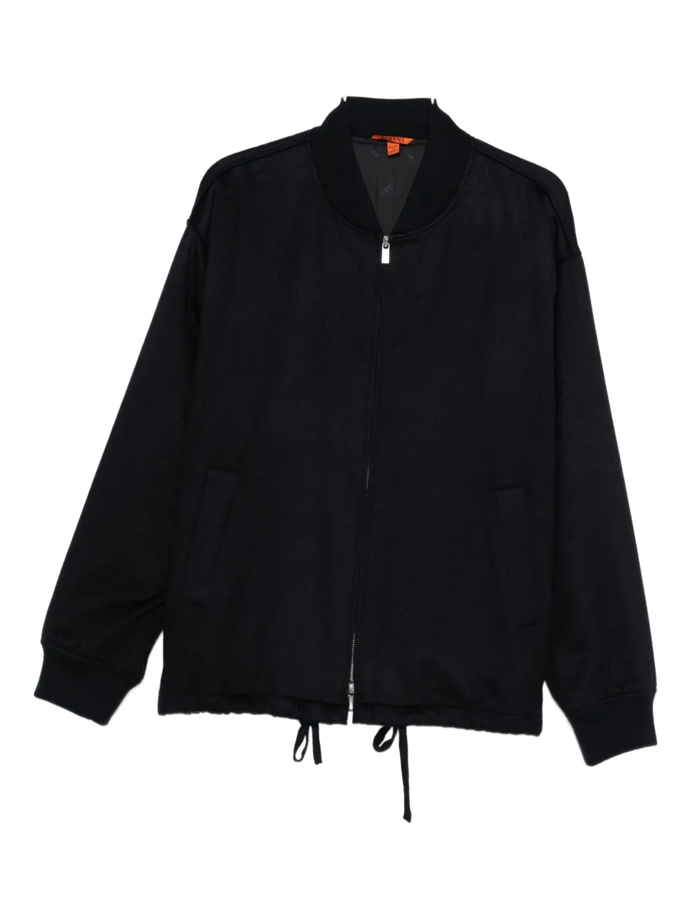 Barena Venezia Drawstring Bomber Jacket In Blue