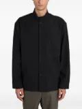 ENTIRE STUDIOS mandarin-collar pocket shirt - Black