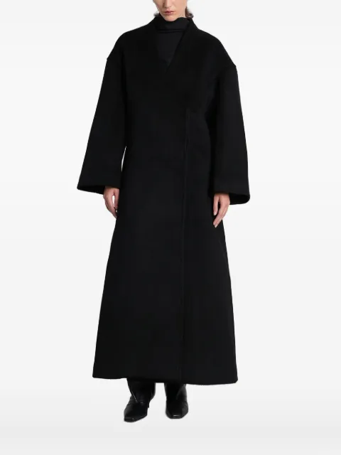 ENTIRE STUDIOS wrap-front double-breasted coat