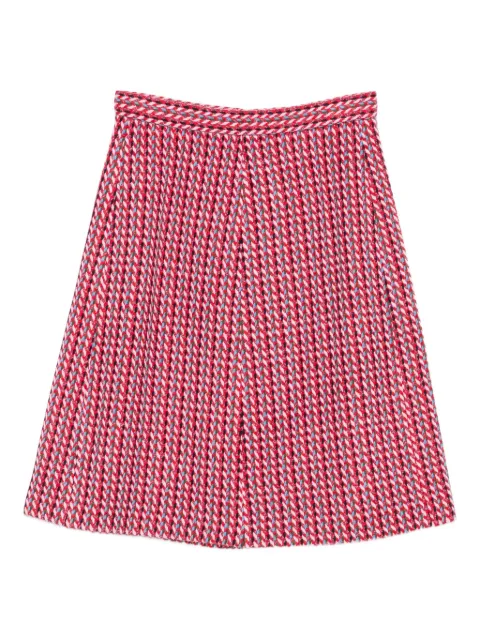 Nº21 pleated mini skirt