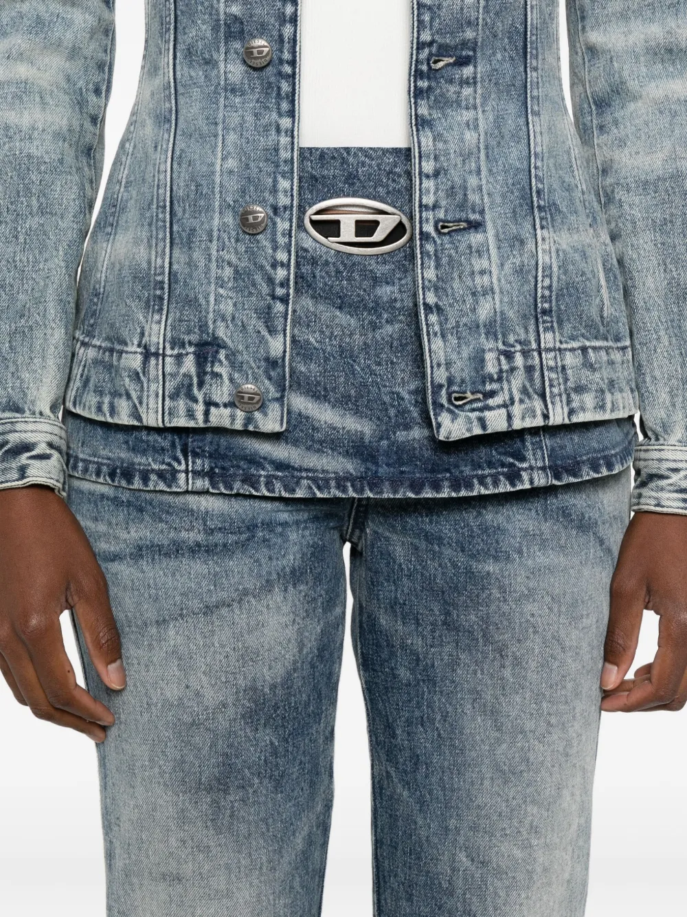 Diesel D-hourjian-fsh1 Pantaloni Clothing In Blue