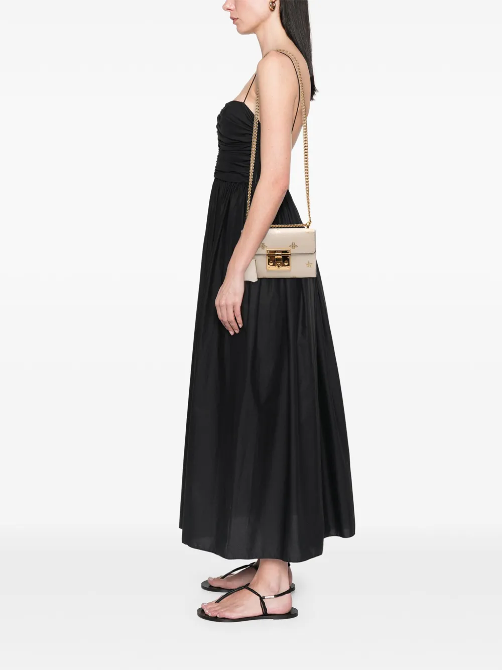 Gucci Pre-Owned 2016-2025 Small Leather Bee Star Padlock crossbody bag | Pre-Owned | Image 2