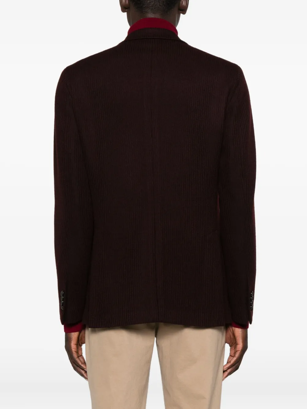 Tagliatore Blazer met dubbele rij knopen Rood