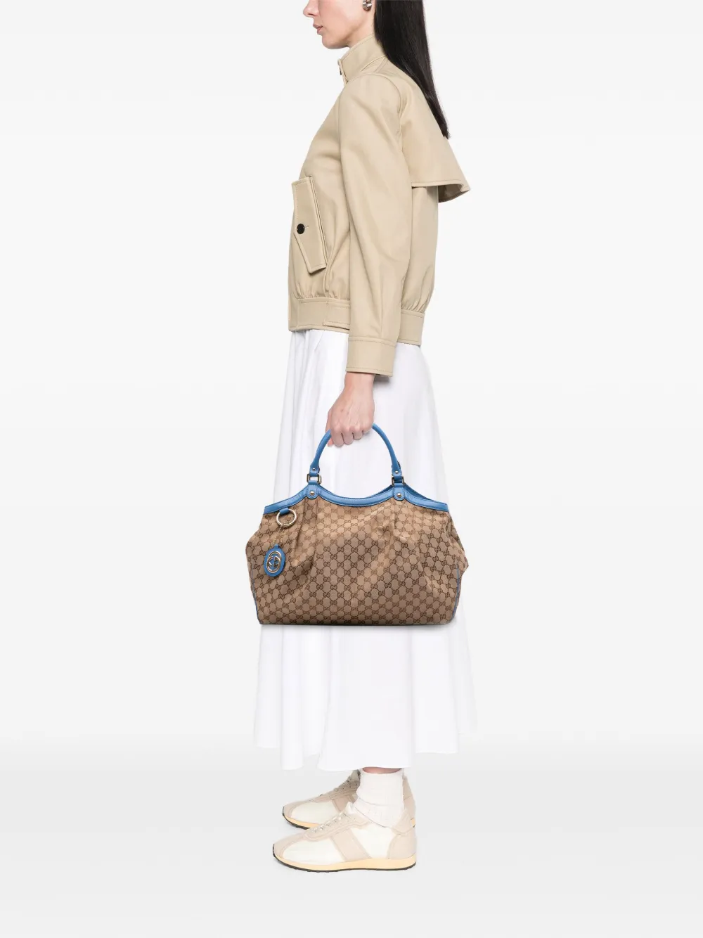 Gucci Pre-Owned 2016-2025 Large GG Canvas Sukey tote bag | Pre-Owned | Image 2