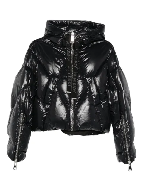 Khrisjoy quilted-hooded puffer jacket