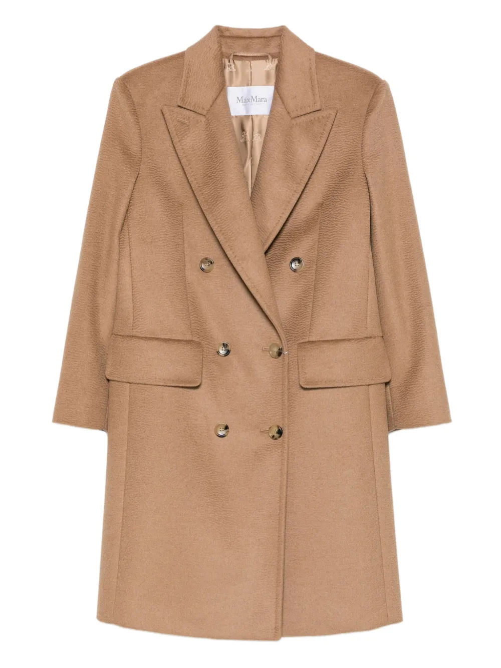 Max Mara double-breasted coat | Neutrals | Image 1