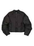 Khrisjoy quilted zip-front jacket - Black
