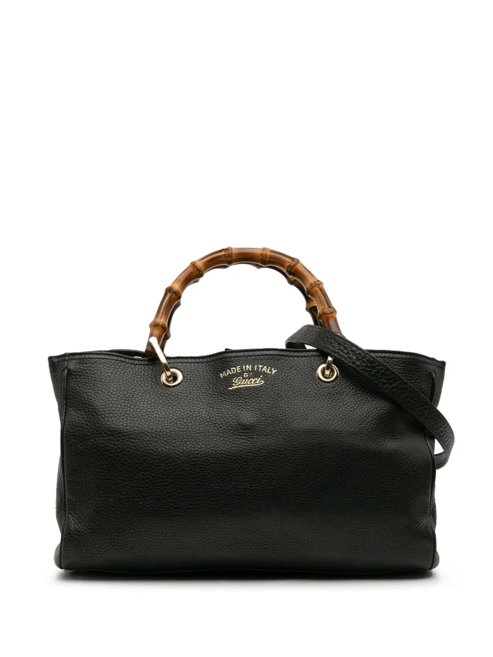 極美品　希少　GUCCI　ストラップ　チャーム　バンブー　タッセル　レザー　黒 極美品 希少 GUCCI ストラップ チャーム バンブー タッセル
