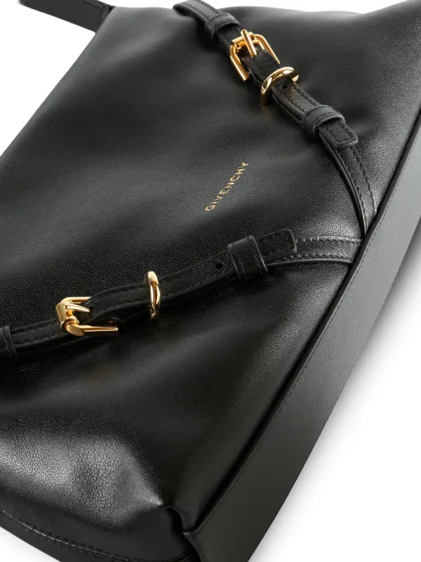 Givenchy ヴォワイユー レザーショルダーバッグ ミニ | ブラック