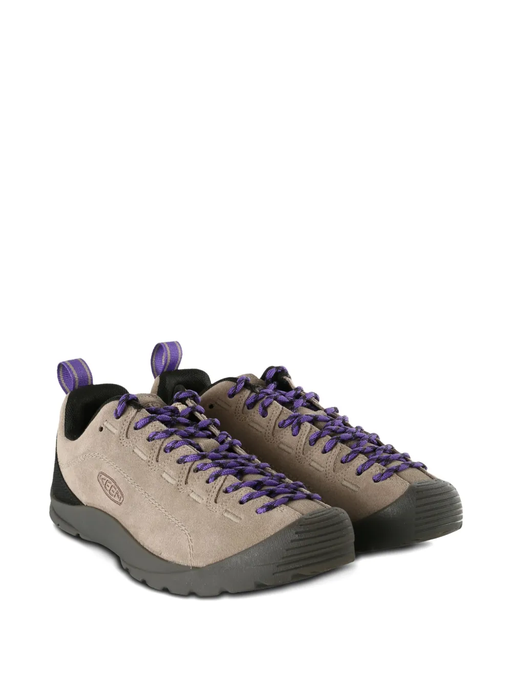 KEEN FOOTWEAR suede lace-up sneakers - Beige